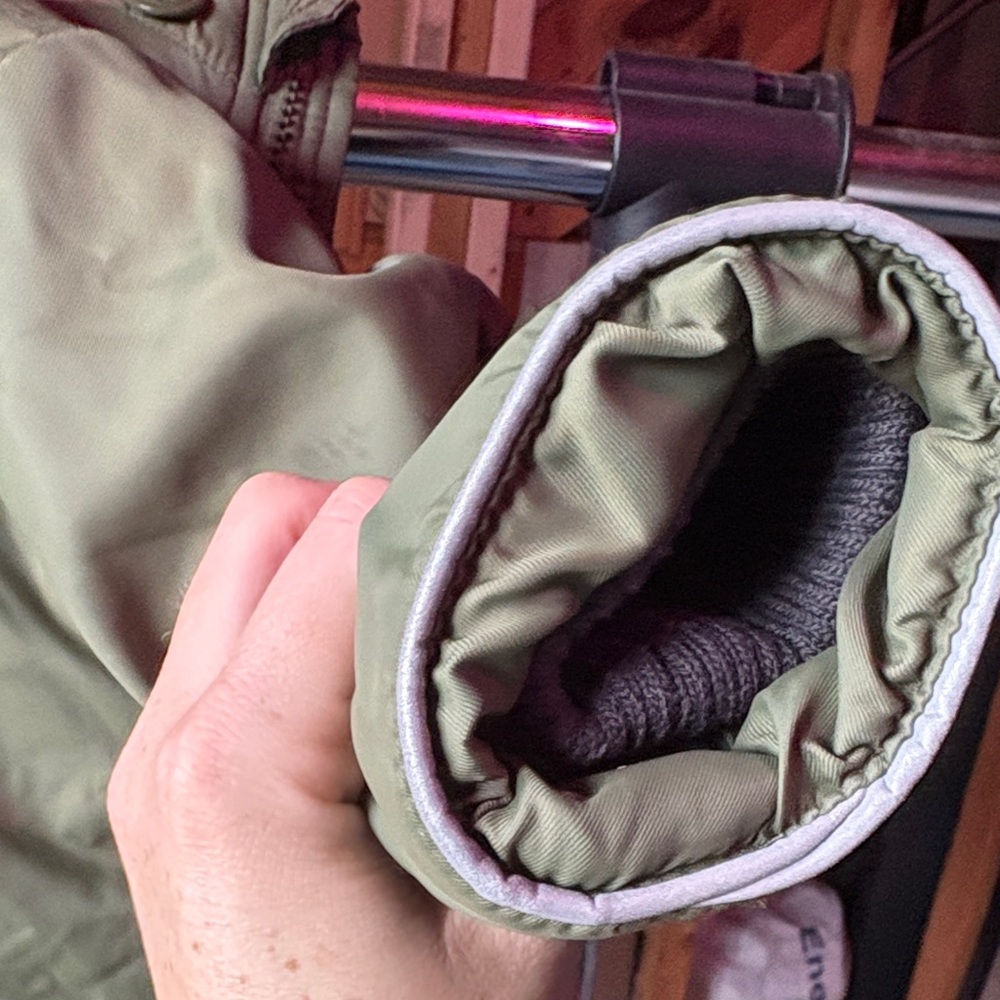 GAP Kids Puffer Jacket in Olive Green - Picture 9 of 11